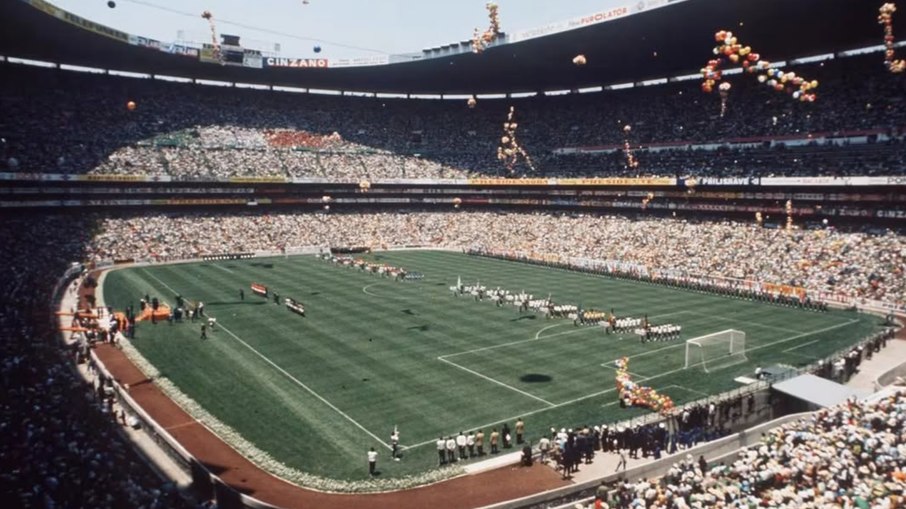 Estádio Azteca tem marcos históricos únicos no esporte. Estádio Azteca tem marcos históricos únicos no esporte.
