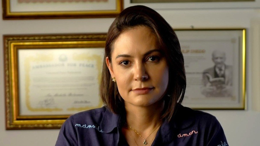 Michelle Bolsonaro comunica saída do comando do PL Mulher Michelle Bolsonaro comunica saída do comando do PL Mulher