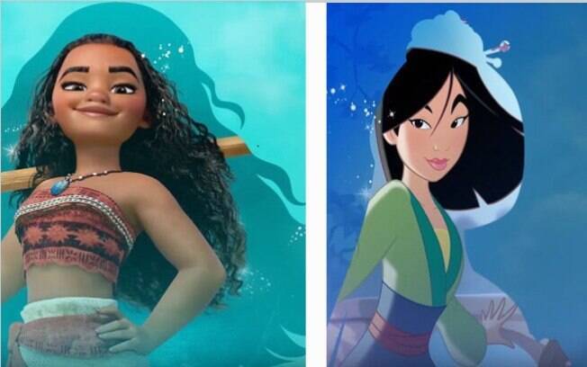 A história de Moana e Mulan já estão disponíveis na série 'Descobrindo as Princesas da Disney'