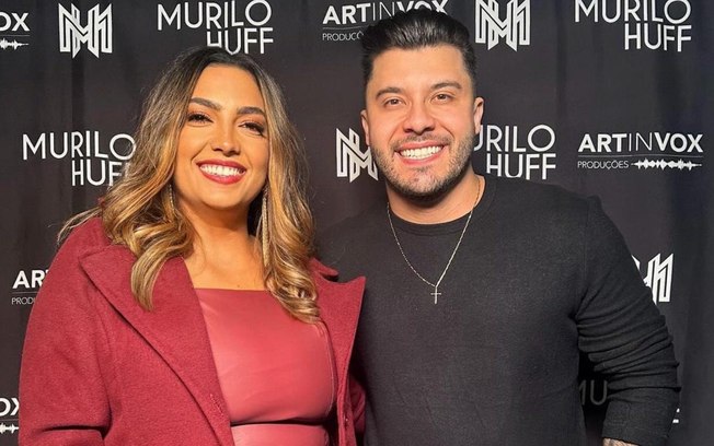 Murilo Huff convida Camila Moura ao palco de show e homenageia influenciadora