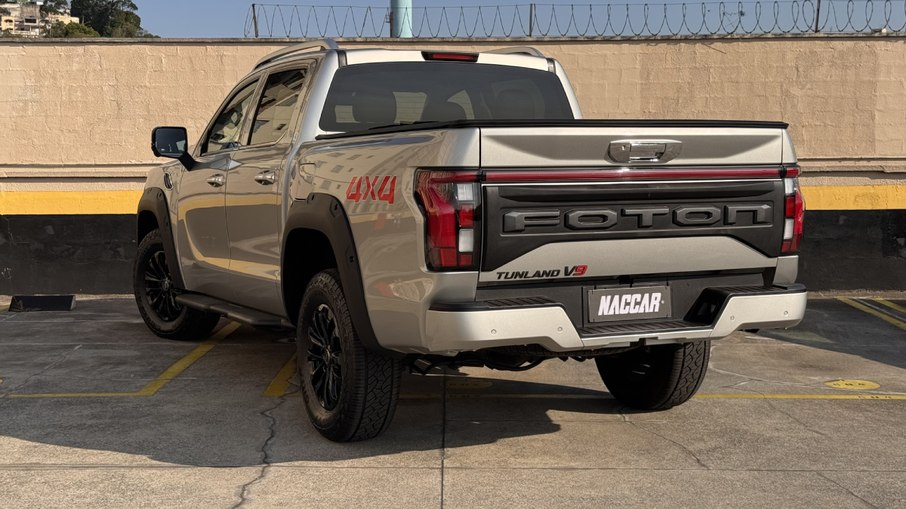 Traseira da Foton Tunland V9 Traseira da Foton Tunland V9