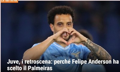 imprensa italiana destaca chapéu do Palmeiras sobre a Juventus