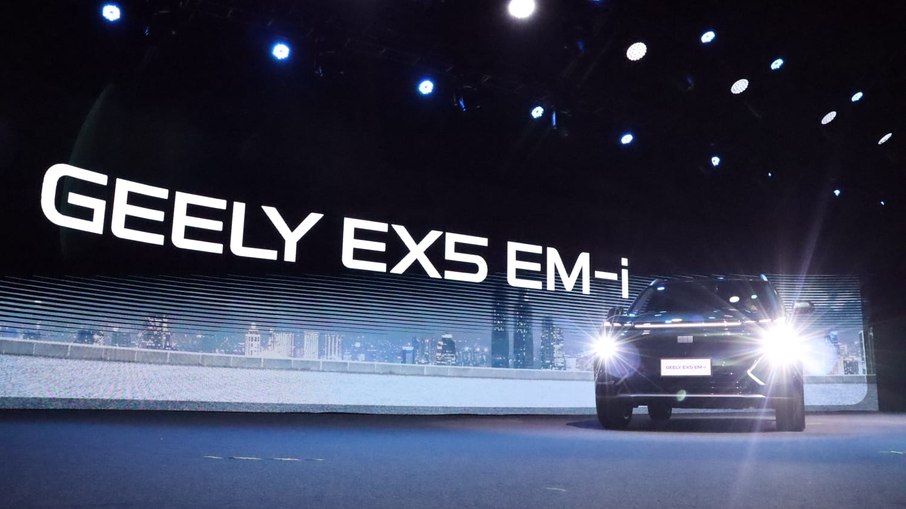 Geely EX5 EM-i é um dos veículos da Geely em parceria com a Renault