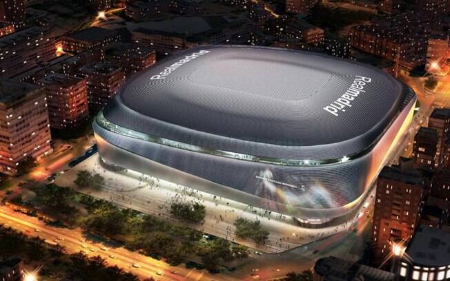 Projeção do novo Santiago Bernabéu
