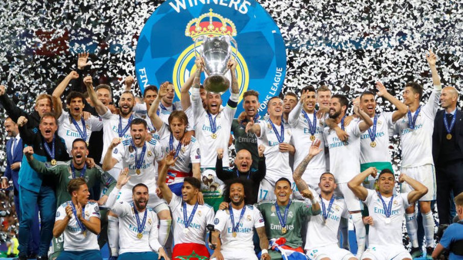 Real Madrid é o último time a vencer a Champions League de maneira consecutiva