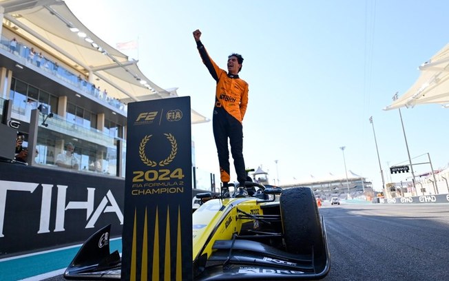 F2: Gabriel Bortoleto conquista o título mundial em Abu Dhabi