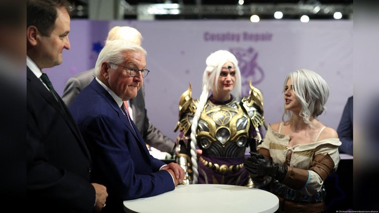 Presidente alemão destaca vantagens e riscos dos games