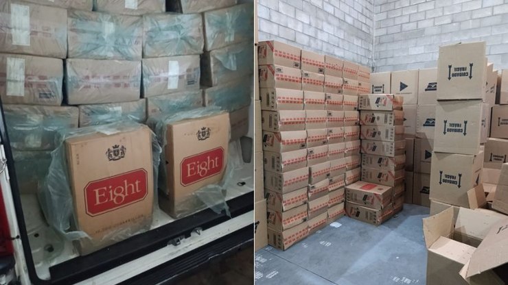Homem é preso com 50 mil maços de cigarro na divisa com Paraguai