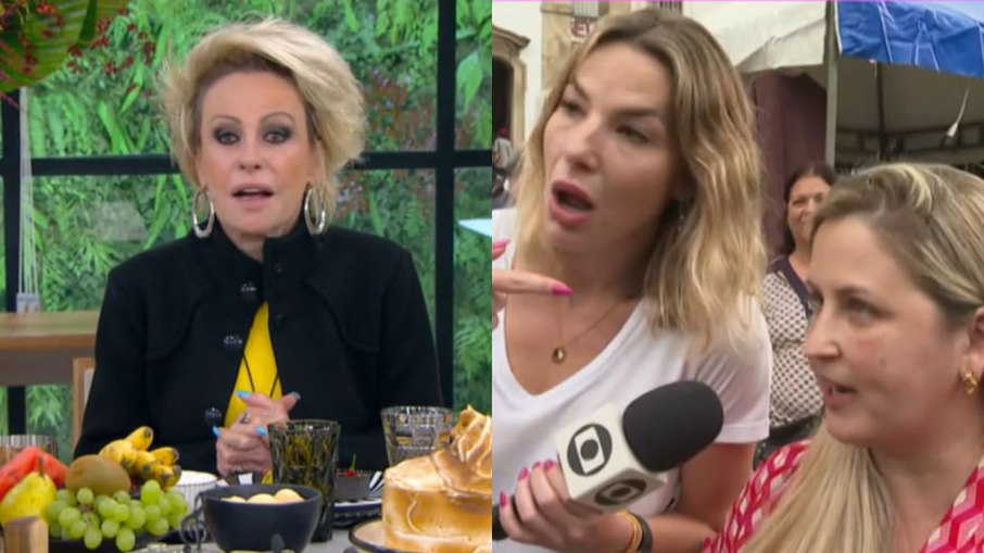 Ana Maria Braga se surpreendeu com comentário ao vivo no 'Mais Você'