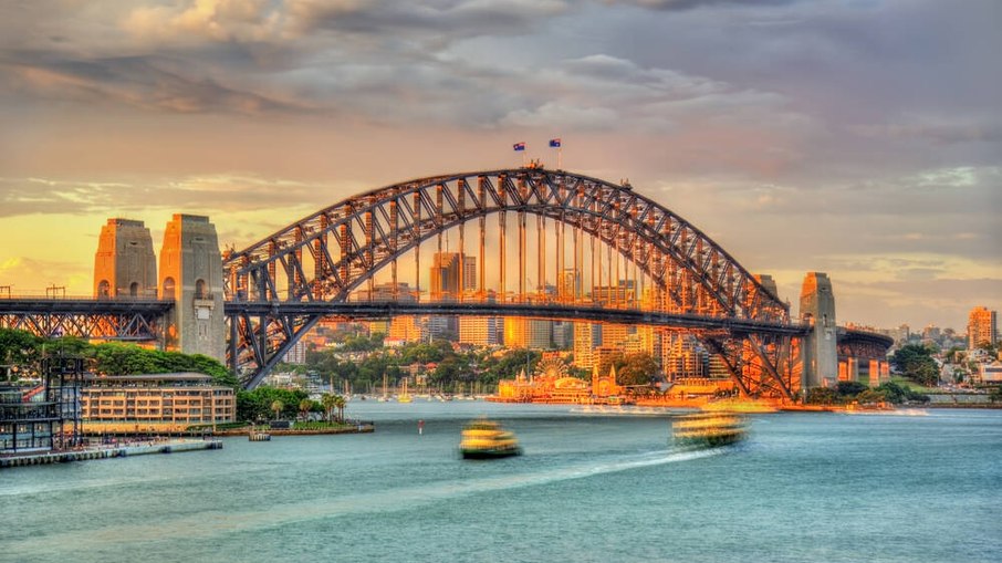 ponte da baía de sydney, austrália