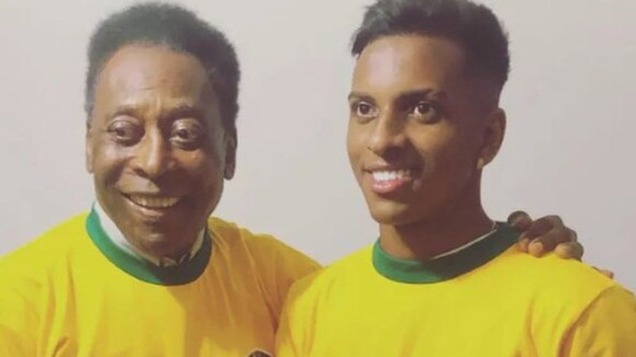 Rei Pelé e Rodrygo