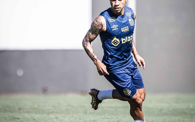 Serginho ainda não estreou pelo Santos