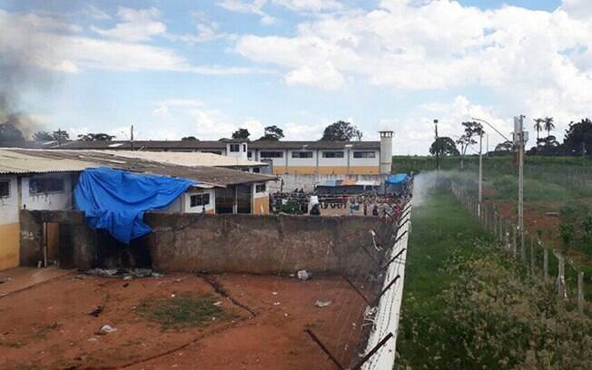 Rebelião na última segunda-feira deixou presos mortos e feridos, no Complexo Prisional de Aparecida de Goiânia