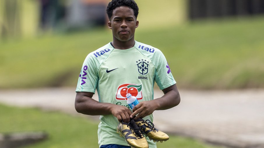 Endrick na Seleção pode render milhões ao Palmeiras; entenda