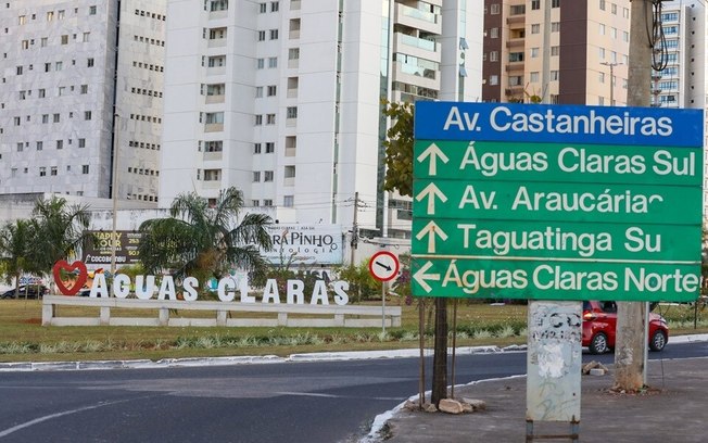 Águas Claras ganha letreiro em homenagem à cidade
