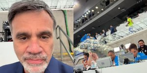 "Pela 1ª vez na história, Globo acima do SBT": zomba Mauro Beting