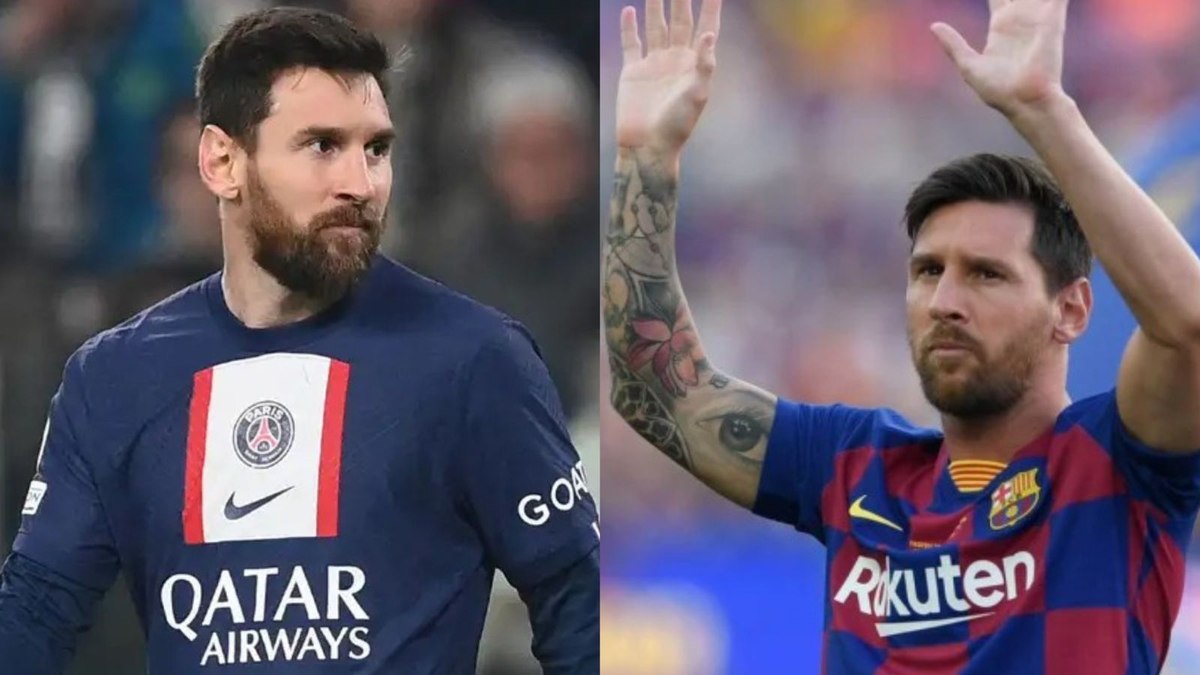 Messi - PSG e Barcelona