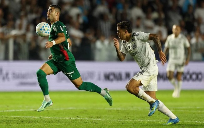 Palmeiras empatou sem gols com o Santos pela 33ª rodada do Brasileirão Palmeiras empatou sem gols com o Santos pela 33ª rodada do Brasileirão