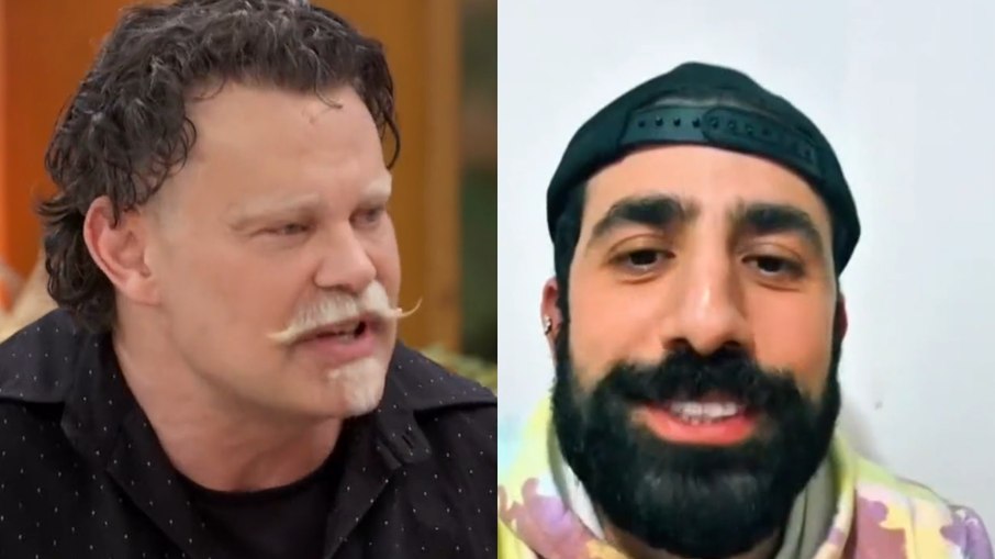 Carmo Dalla Vecchia e Kaysar no Encontro