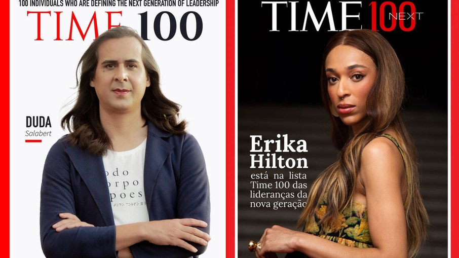 Duda Salabert e Erika Hilton entre as 100 maiores lideranças da Revista Time