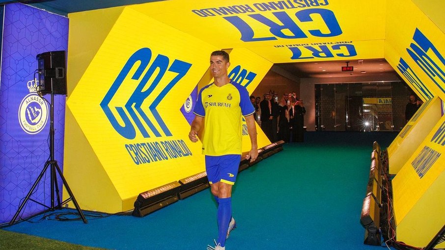 Cristiano Ronaldo foi apresentado no Al Nassr na última terça-feira