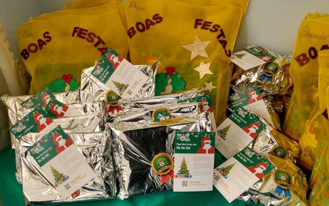 Público é convidado a escrever cartinhas em nome do Noel