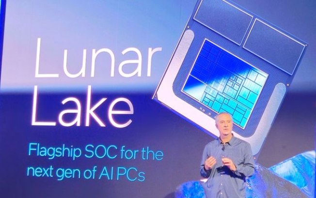 CPUs Intel Lunar Lake geram imagens via IA em apenas 6s