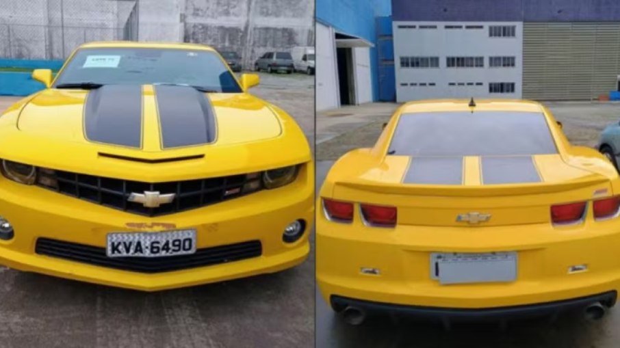 Camaro amarelo 