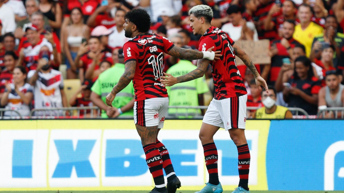 Pedro e Gabigol marcaram na vitória do Flamengo