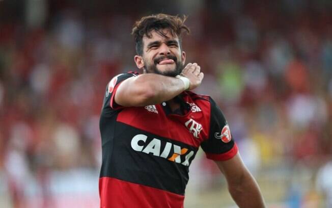 Henrique Dourado marcou seu primeiro gol com a camisa do Flamengo