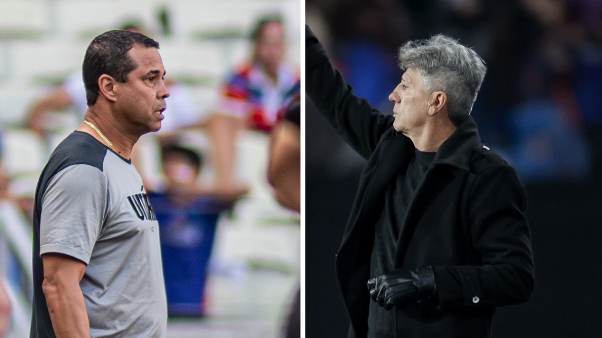 Rodrigo Chagas e Renato Gaúcho se enfrentam em Vitória x Fluminense