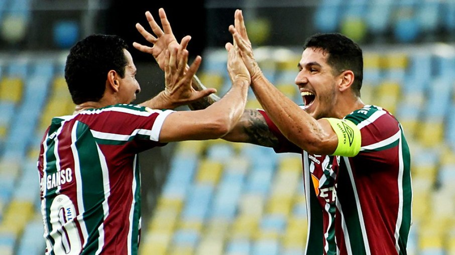 nino marcou um dos gols da vitória do Fluminense sobre o Athletico