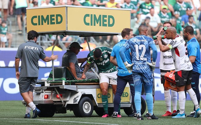 Tabata tem lesão constatada e desfalca o Palmeiras