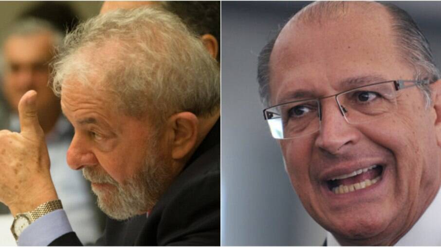 Ex-presidente Lula (PT) e ex-governador Geraldo Alckmin (PSDB)
