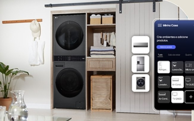Da lavanderia à cozinha, LG ThinQ conecta a casa e facilita o dia a dia