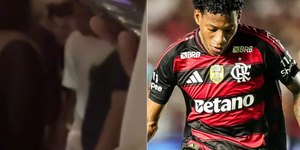 Plata revolta torcedores do Flamengo após ser flagrado em noitada