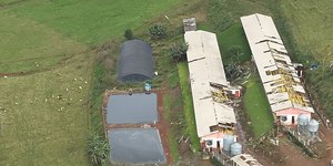 Microexplosão atmosférica causa estragos em Santa Catarina