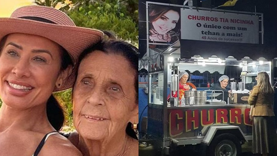 Scheila Carvalho fala sobre perda do carrinho de churros da mãe
