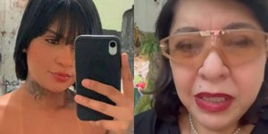 Roberta Miranda vai à missa de 7º dia de mulher morta por ex