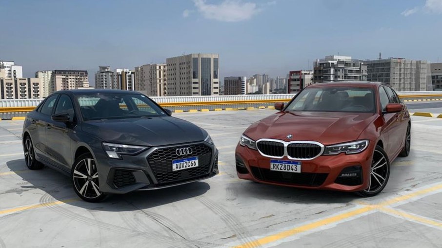 Audi A3 Sedan e BMW 320i estão entre os sedãs premium mais vendidos hoje em dia no Brasil