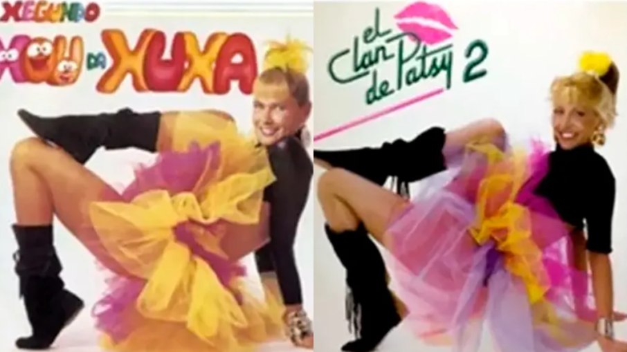 Patsy fez capas inspiradas nas da Xuxa 