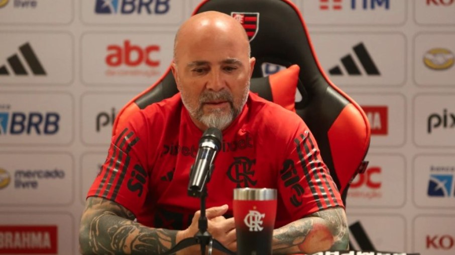 Sampaoli, técnico do Flamengo