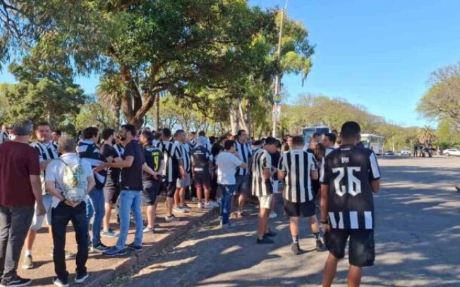 Concentração alvinegra Concentração alvinegra