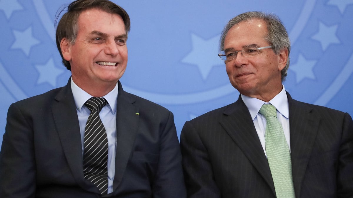 Paulo Guedes foi ministro da Economia de Jair Bolsonaro