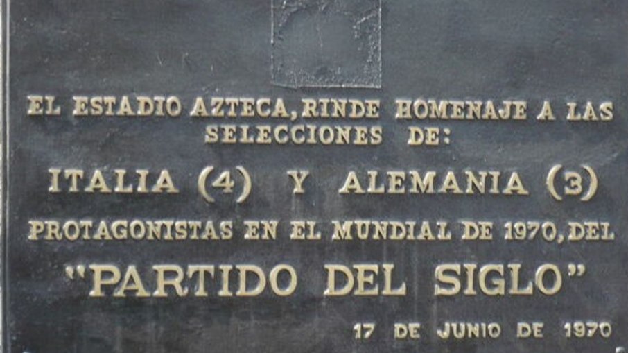 Estádio Azteca foi palco do 