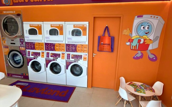 Lavanderias self-service geram economia de água e energia Lavanderias self-service geram economia de água e energia