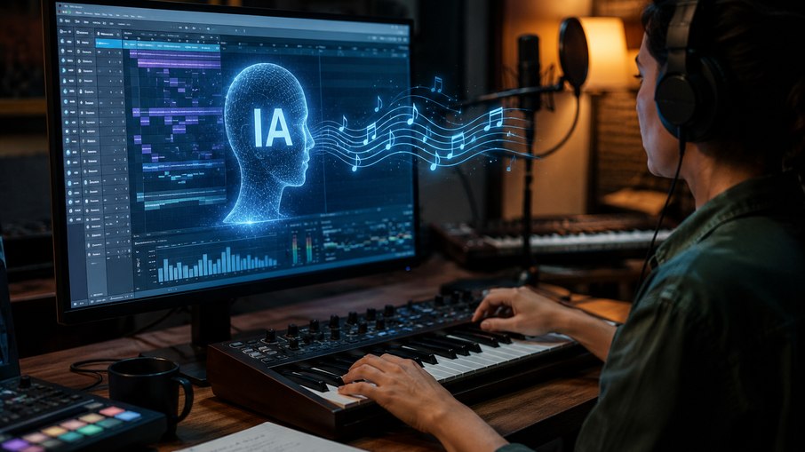 Uso de IA em criação musical Uso de IA em criação musical