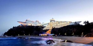 Cruzeiro em terra firme? Conheça hotel em forma de navio
