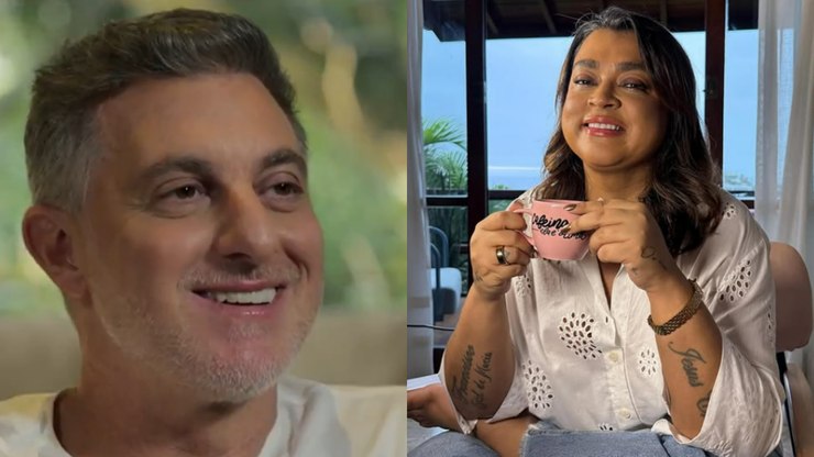 Beijo quadruplo: Luciano Huck expõe momento com Preta Gil