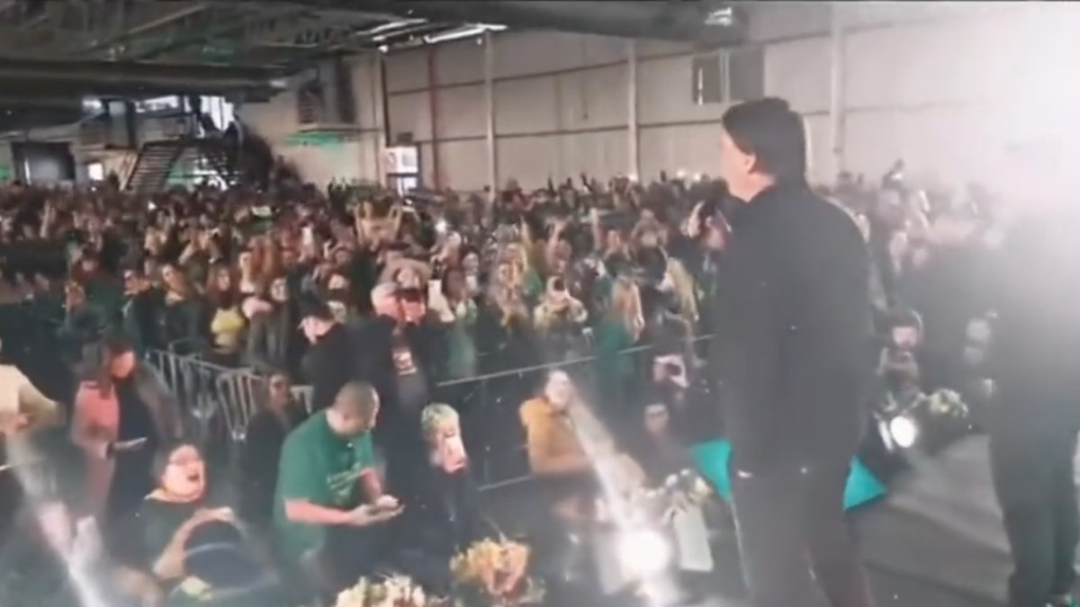 Bolsonaro participou de evento no RS